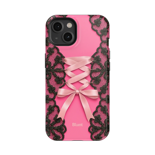 Pink Corset iPhone Case