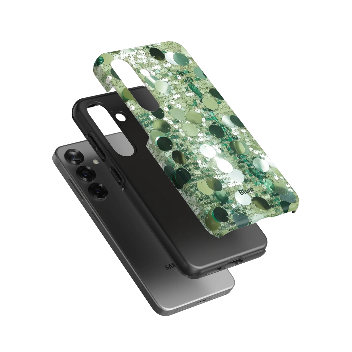 Sage Glitz Samsung Case