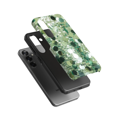 Sage Glitz Samsung Case