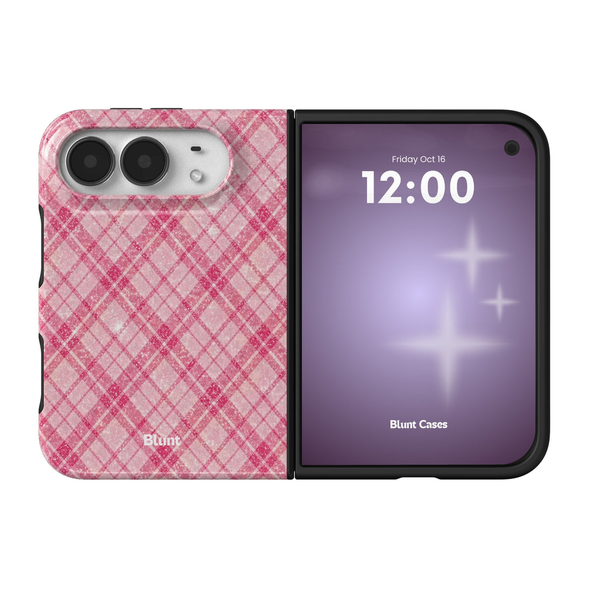 pretty-plaid-iphone-case iPhone 18 Duo case, view 1