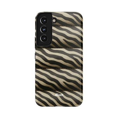 Zebra Puffer Samsung Case