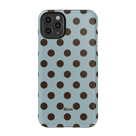 Seafoam Dot iPhone Case