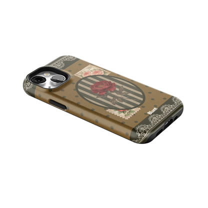 DOTTED-FLORA-iphone-case-iPhone 13 Mini-2