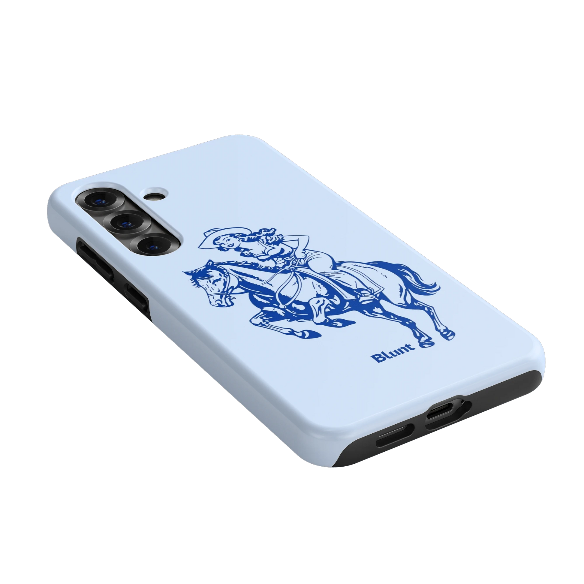 Blue-Lasso-Lady-samsung-case-S25 Plus-2
