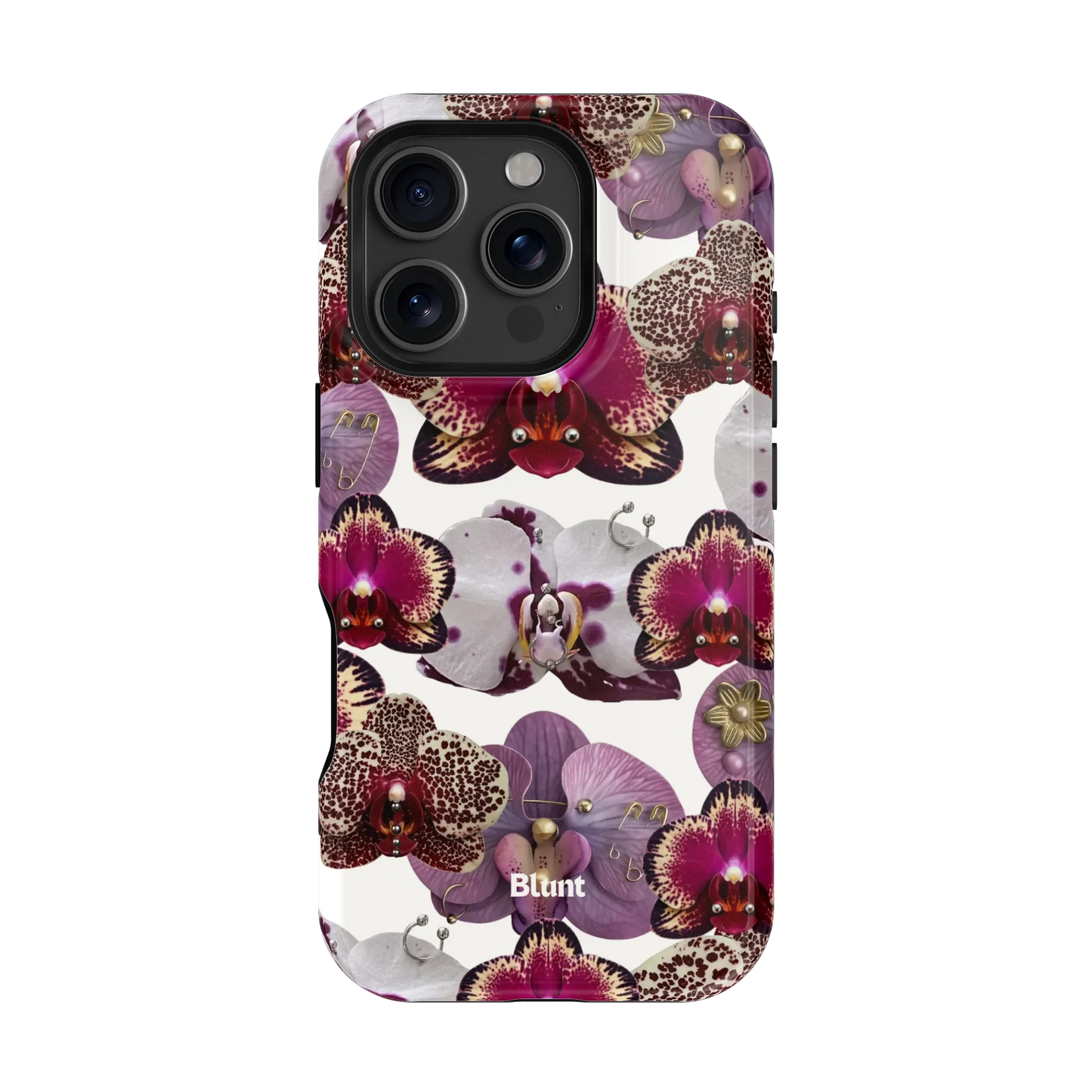 Botanical Orchid iPhone Case