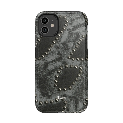 Studded Noir iPhone Case