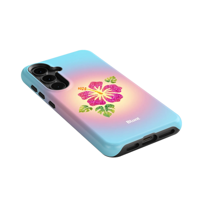 Hibiscus-Glow-samsung-case-Galaxy S24-2