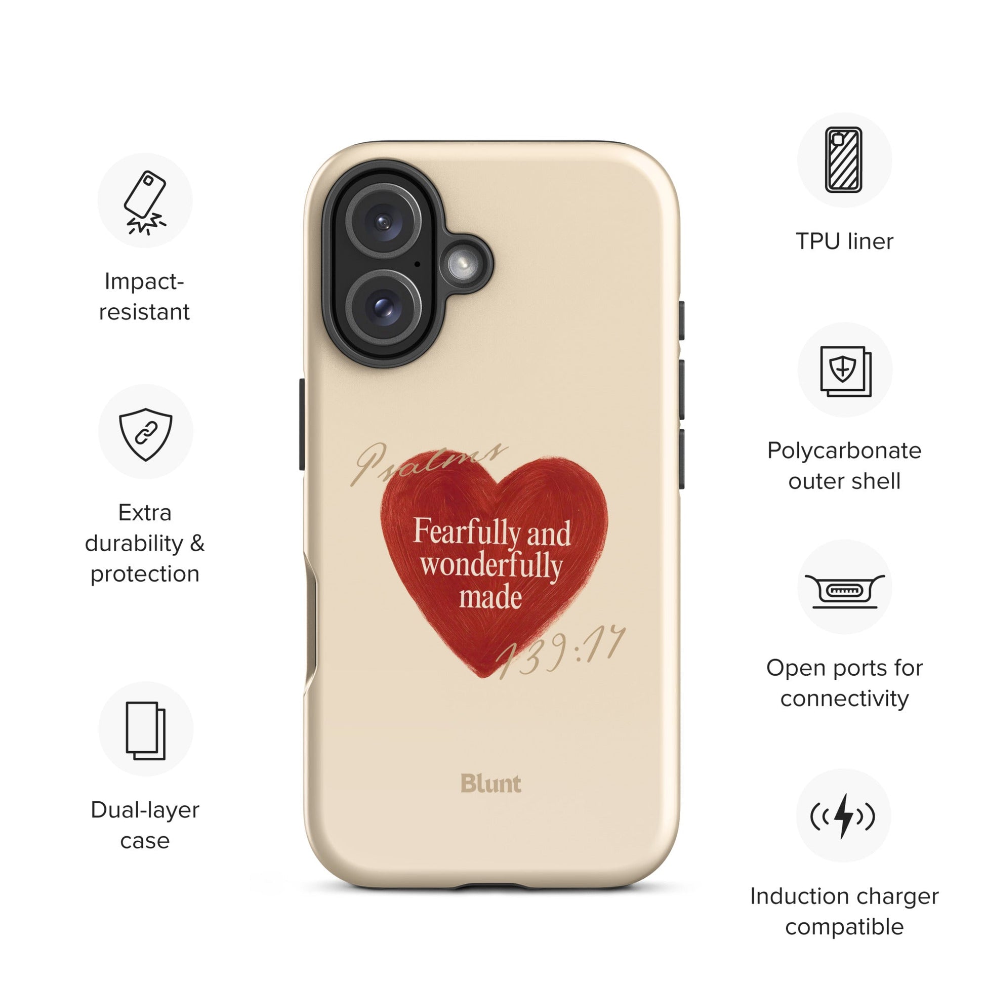 Psalms 139:14 iPhone Case - Blunt Cases