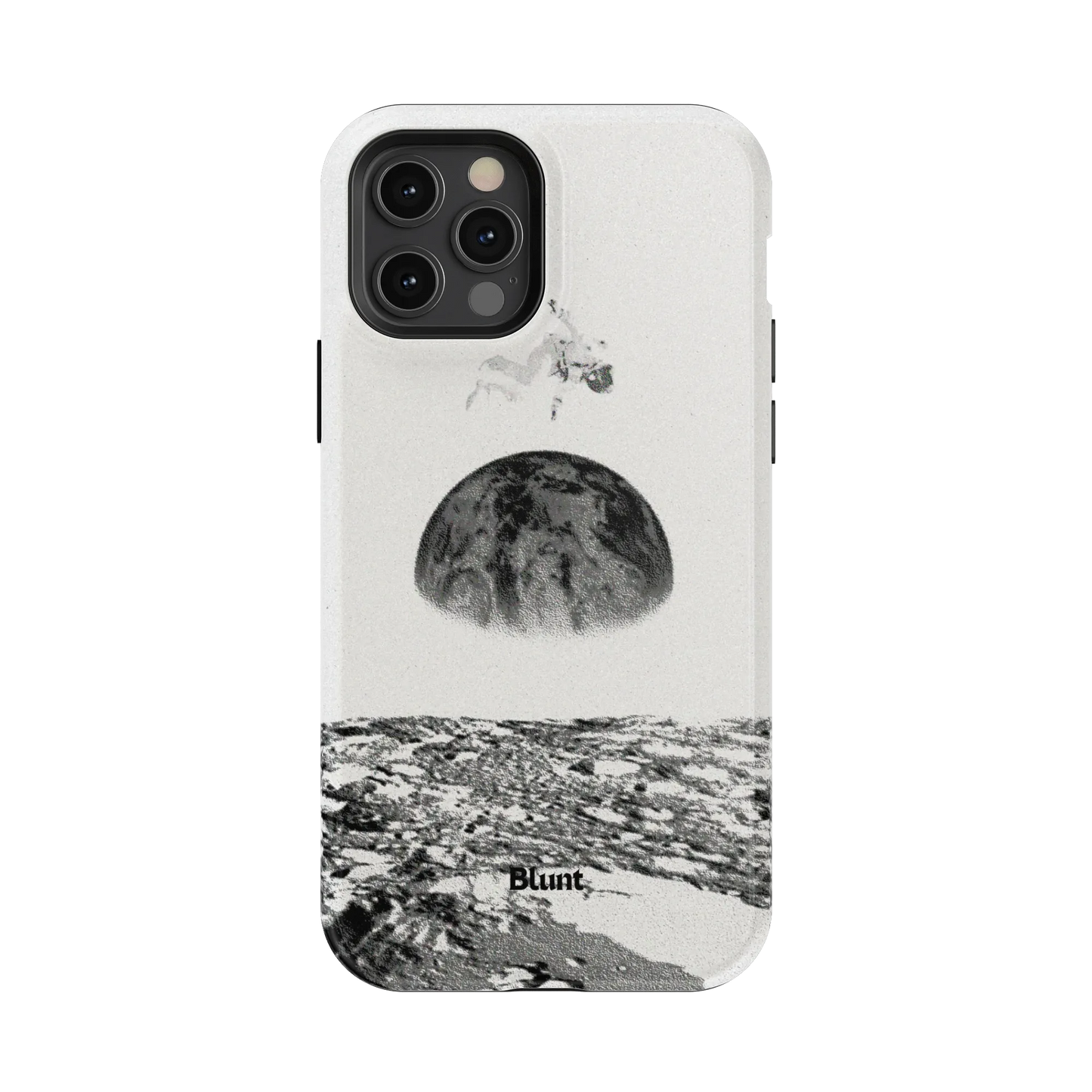 Static Moon iPhone Case