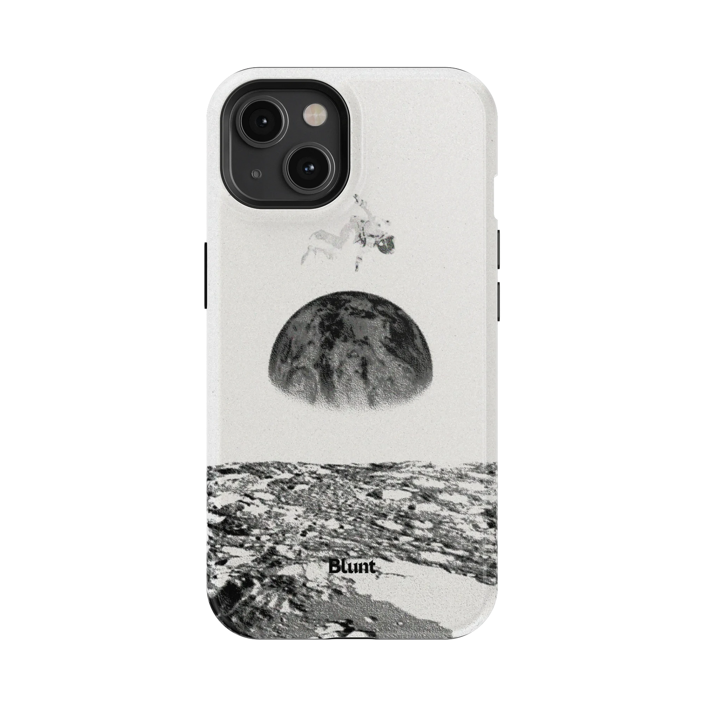 Static Moon iPhone Case