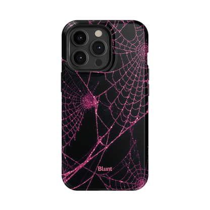 Pink Web iPhone Case