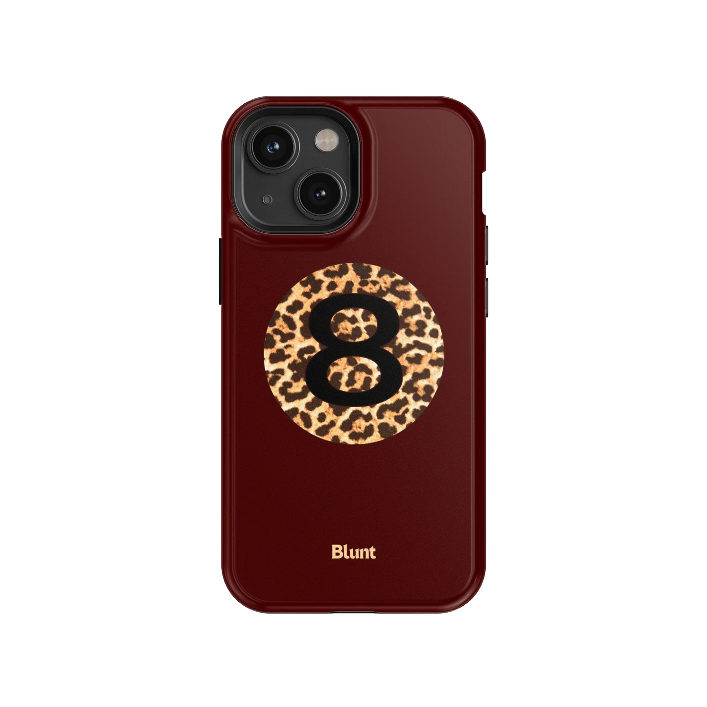 Burgundy Magic 8 iPhone Case