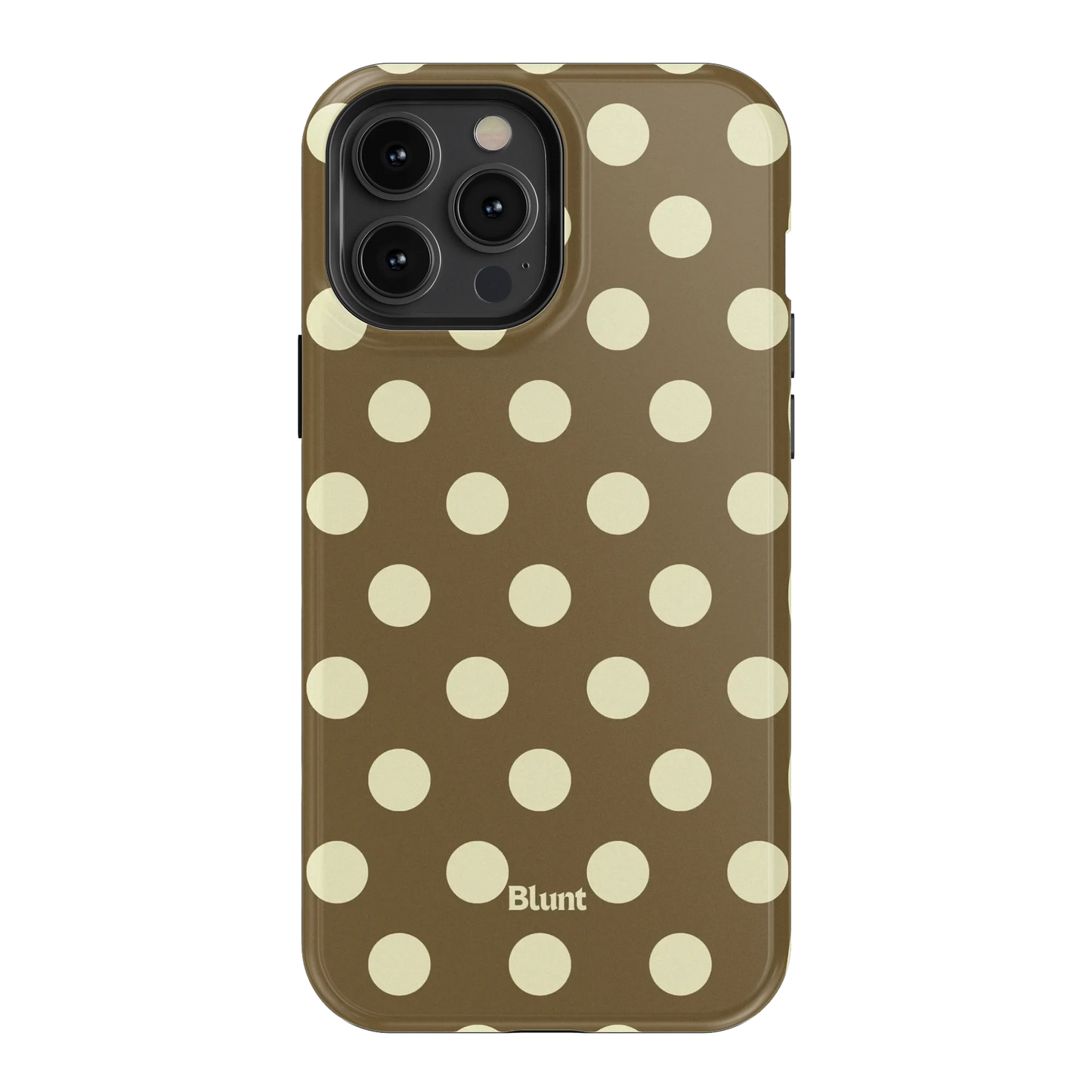 Toffee Cream Dot iPhone Case