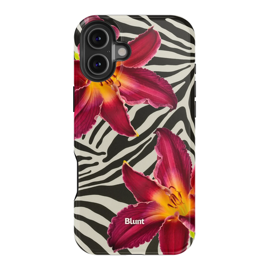 Zebra Lily iPhone Case