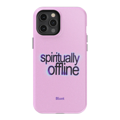 Spiritually Offline iPhone Case