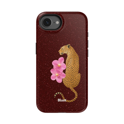 Burgundy Cleo iPhone Case