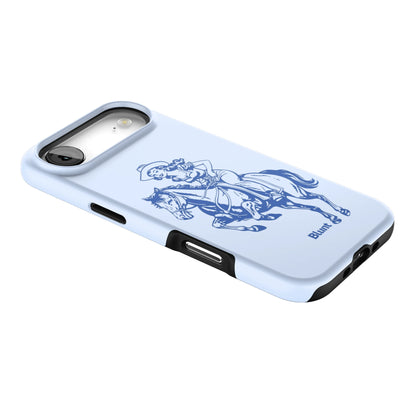 Blue-Lasso-Lady-iphone-case-iPhone 17 Air-2