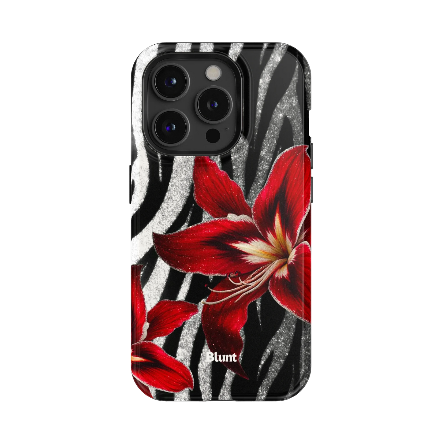 Zebra Rouge iPhone Case