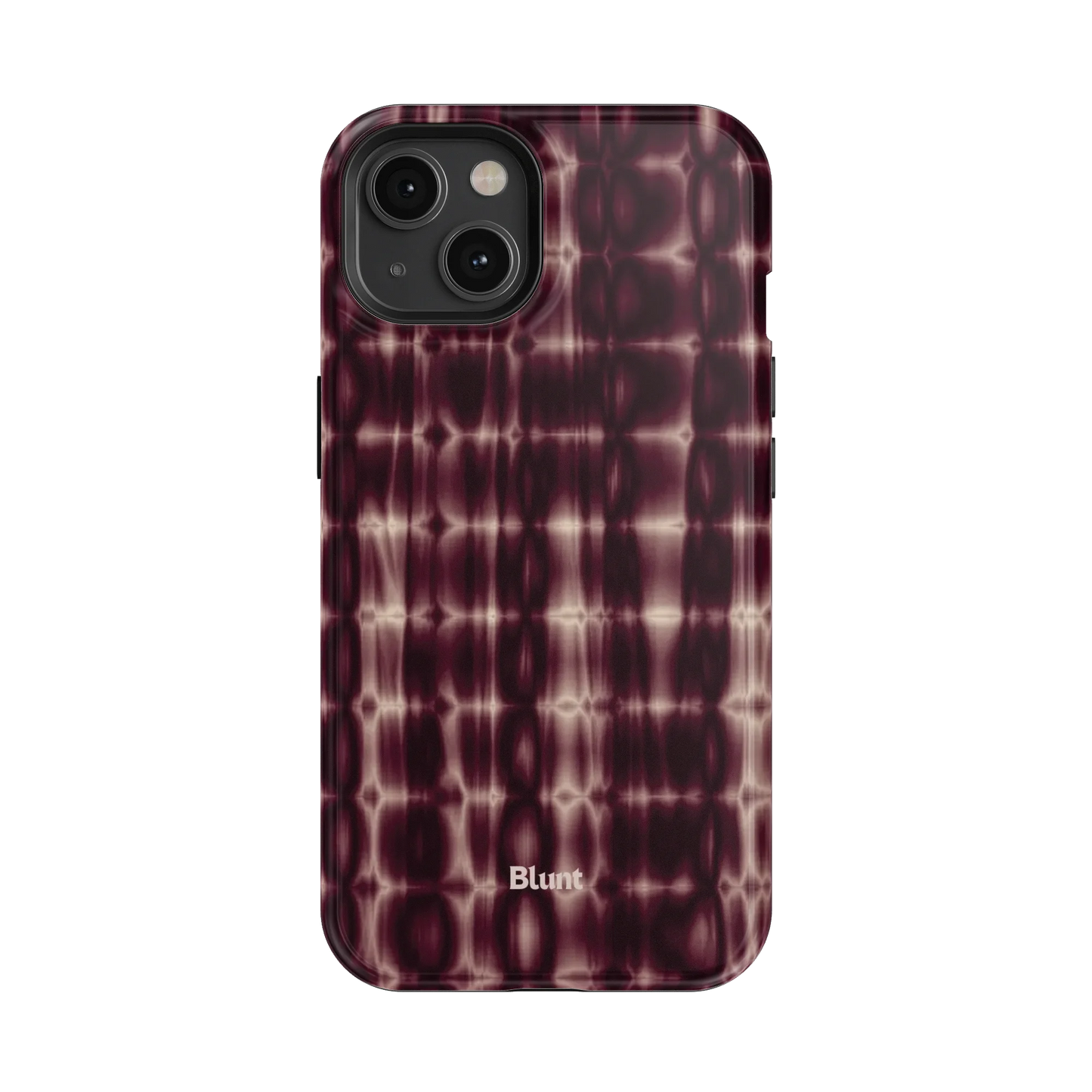 Purple Ripple iPhone Case