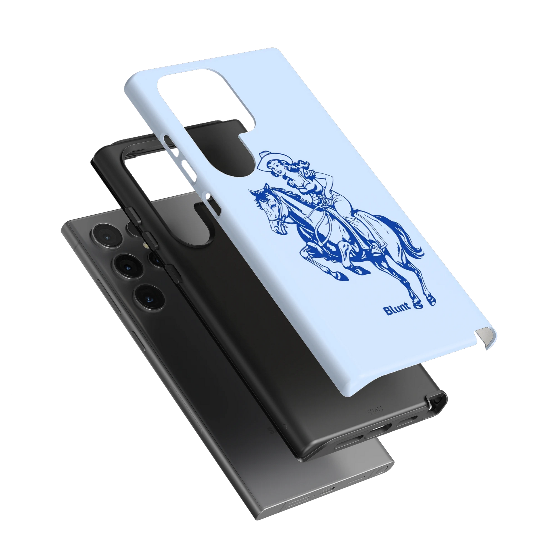 Blue-Lasso-Lady-samsung-case-S24 Ultra-3