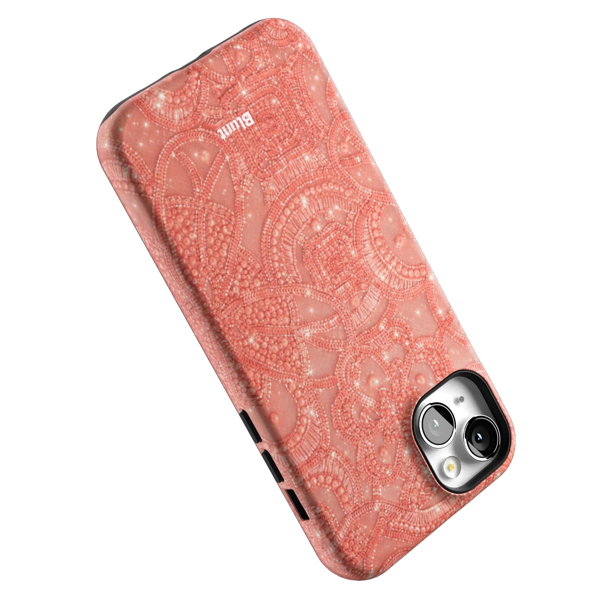 Coral-Glam-iphone-case-iPhone 14 Plus-4