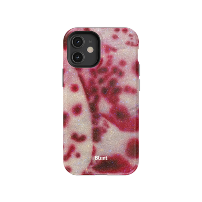Crimson Veil iPhone Case