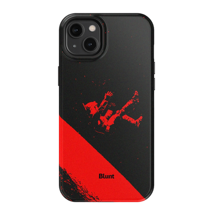 Red Shift iPhone Case