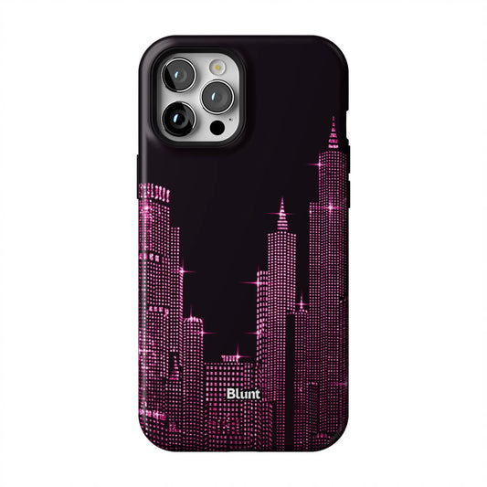 Pink-NYC--SKYELINE-iphone-case-iPhone 12 Pro Max-1