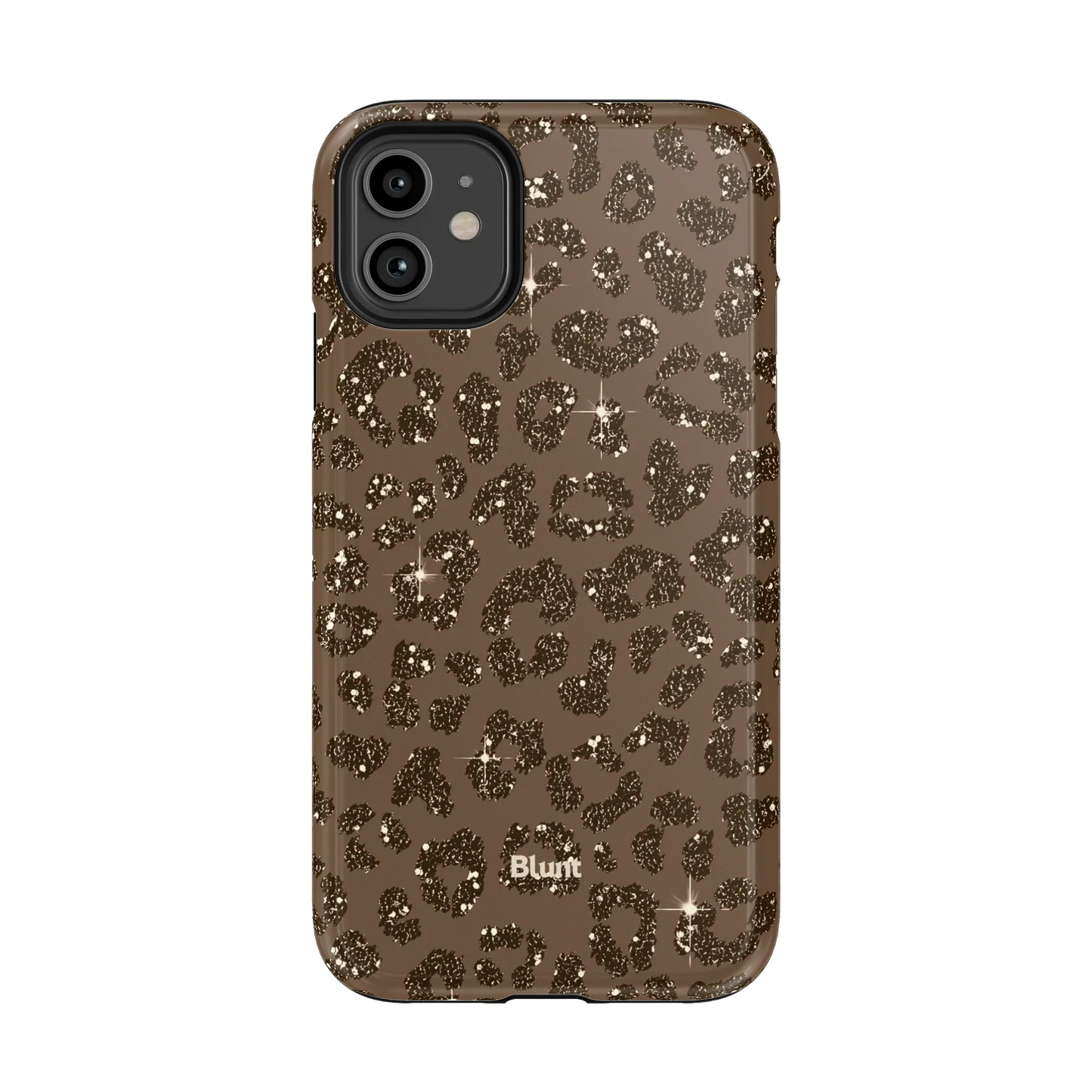 Brown Cheetah Print iPhone Case