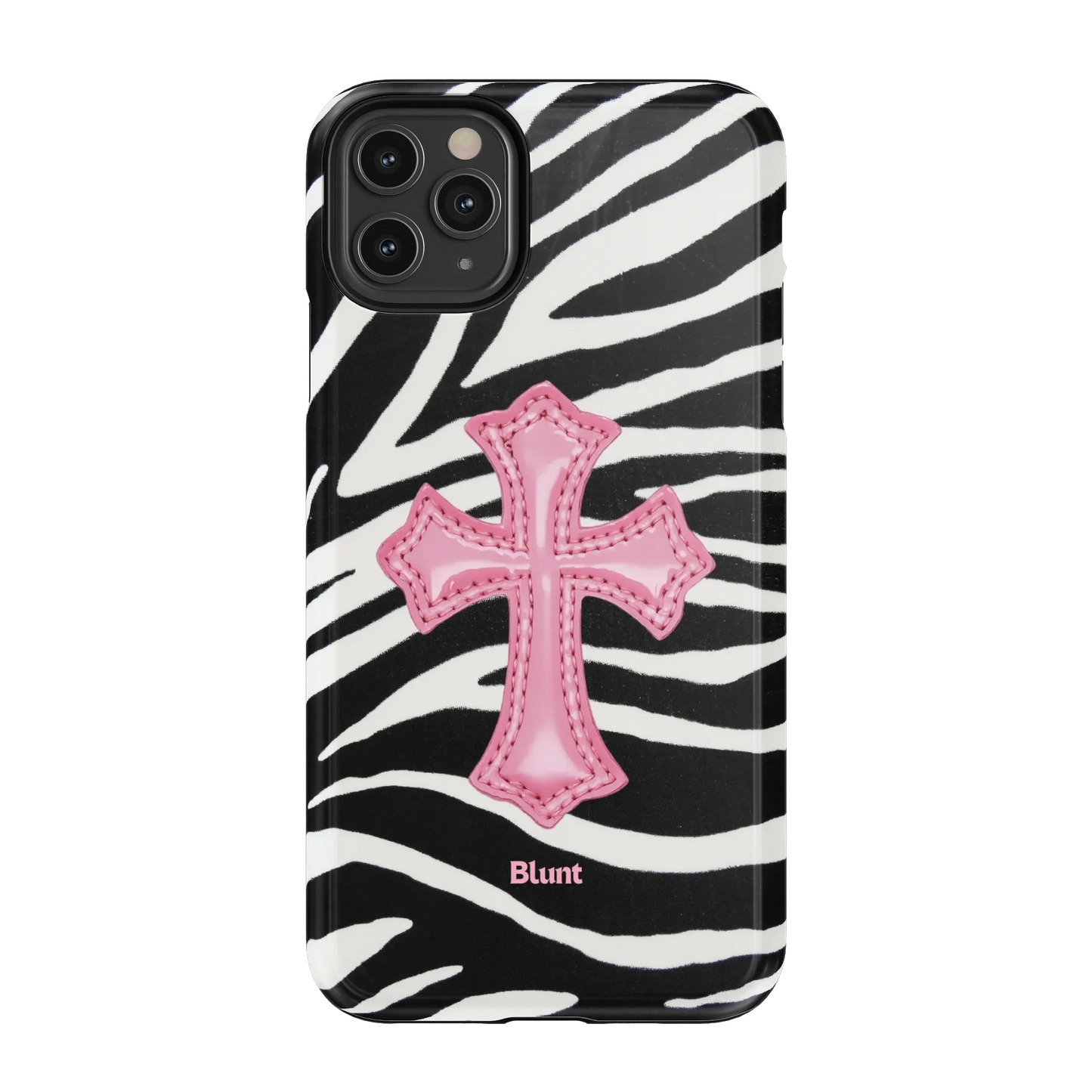 Zebra Halo iPhone Case