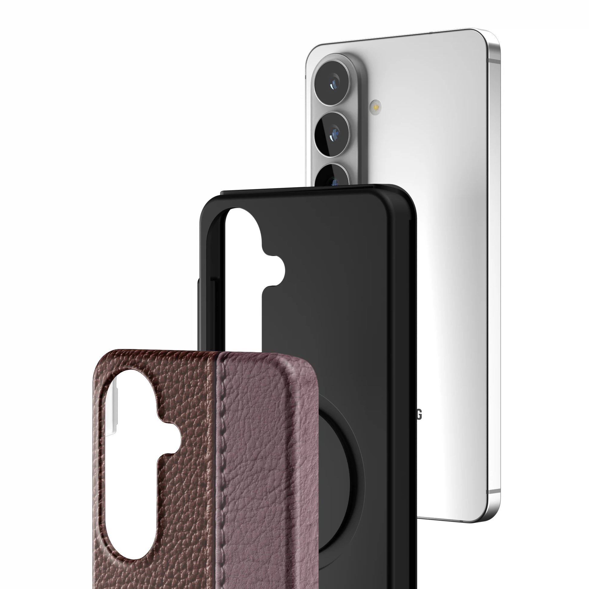 Maroon-Grain-samsung-case-Galaxy S26-3