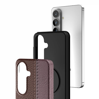 Maroon-Grain-samsung-case-Galaxy S26-3