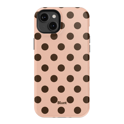 Bubble Blush Dot iPhone Case