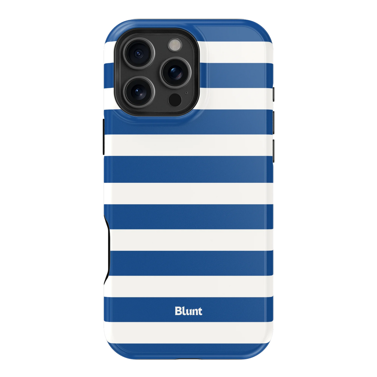 Navy Stripe iPhone Case