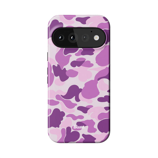 Purple Camo Pixel Case - Blunt Cases