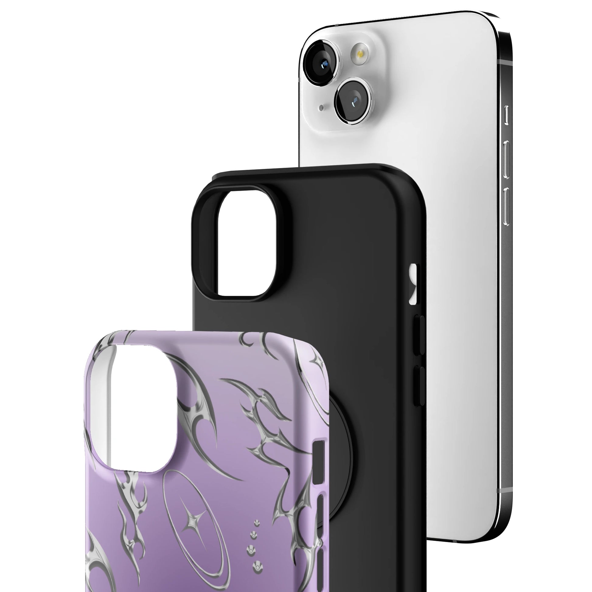 Purple Cyber iPhone Case gallery - Iphone_14_Mini_Air_Plus_3