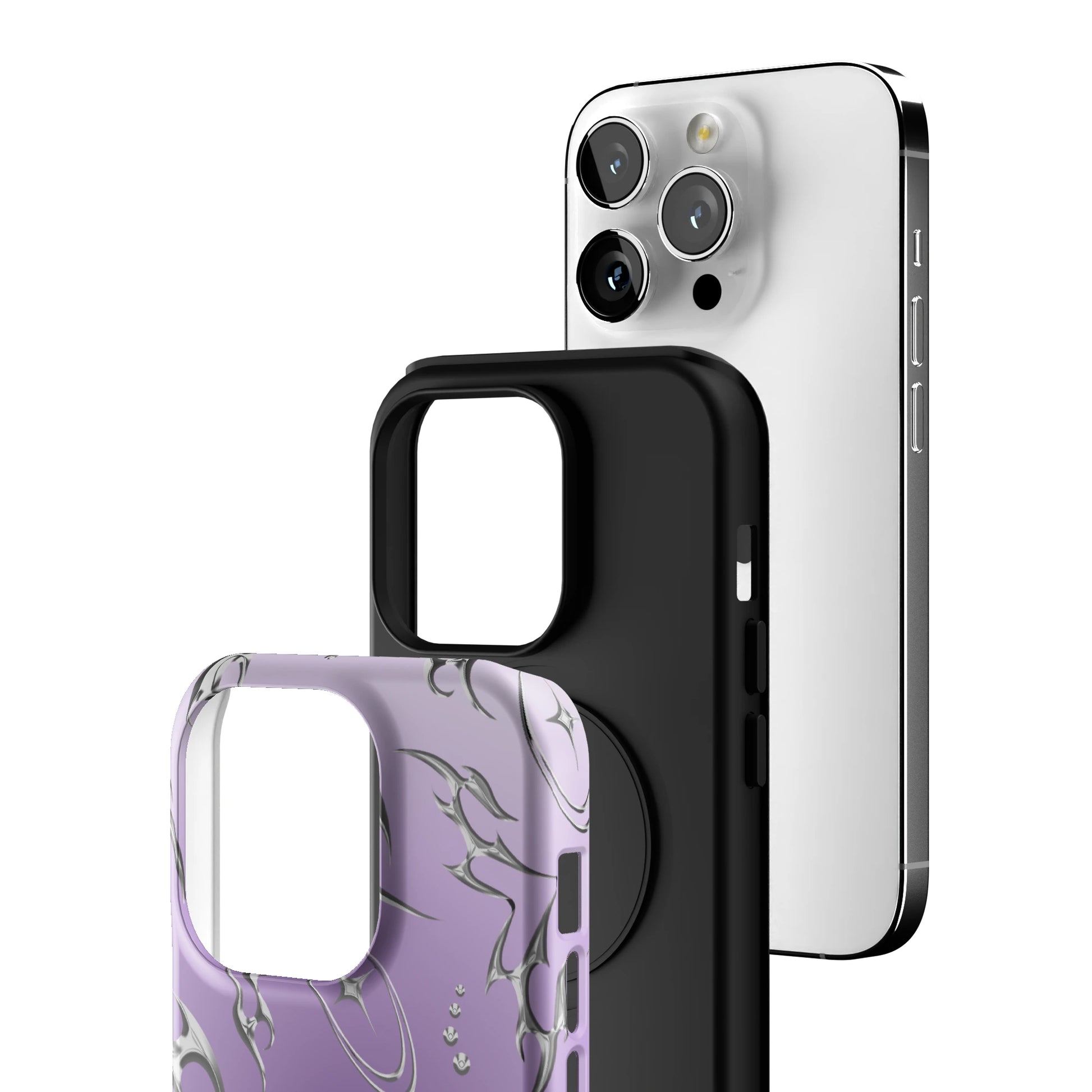 Purple Cyber iPhone Case gallery - Iphone_14_Pro_3