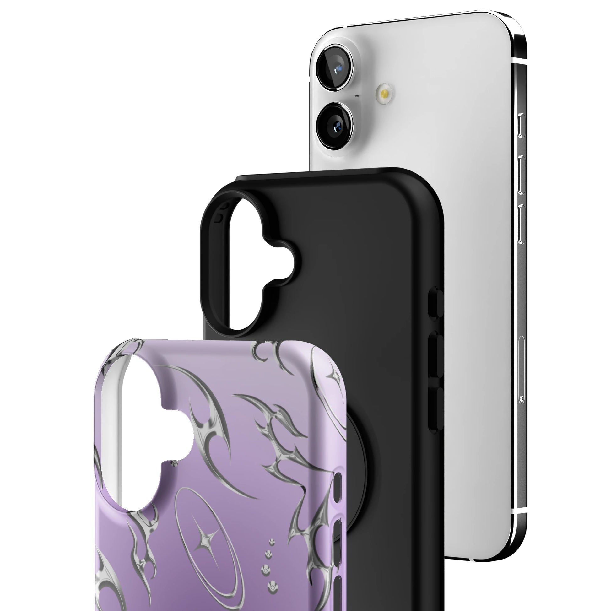 Purple Cyber iPhone Case gallery - Iphone_16_Mini_Air_Plus_3
