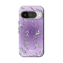 Purple Cyber Pixel Case