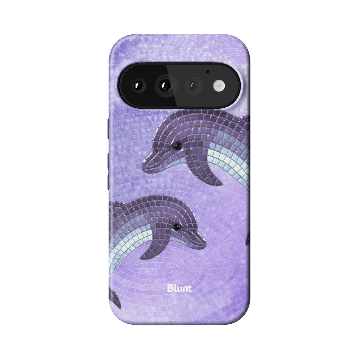 Purple Delphine Pixel Case - Blunt Cases