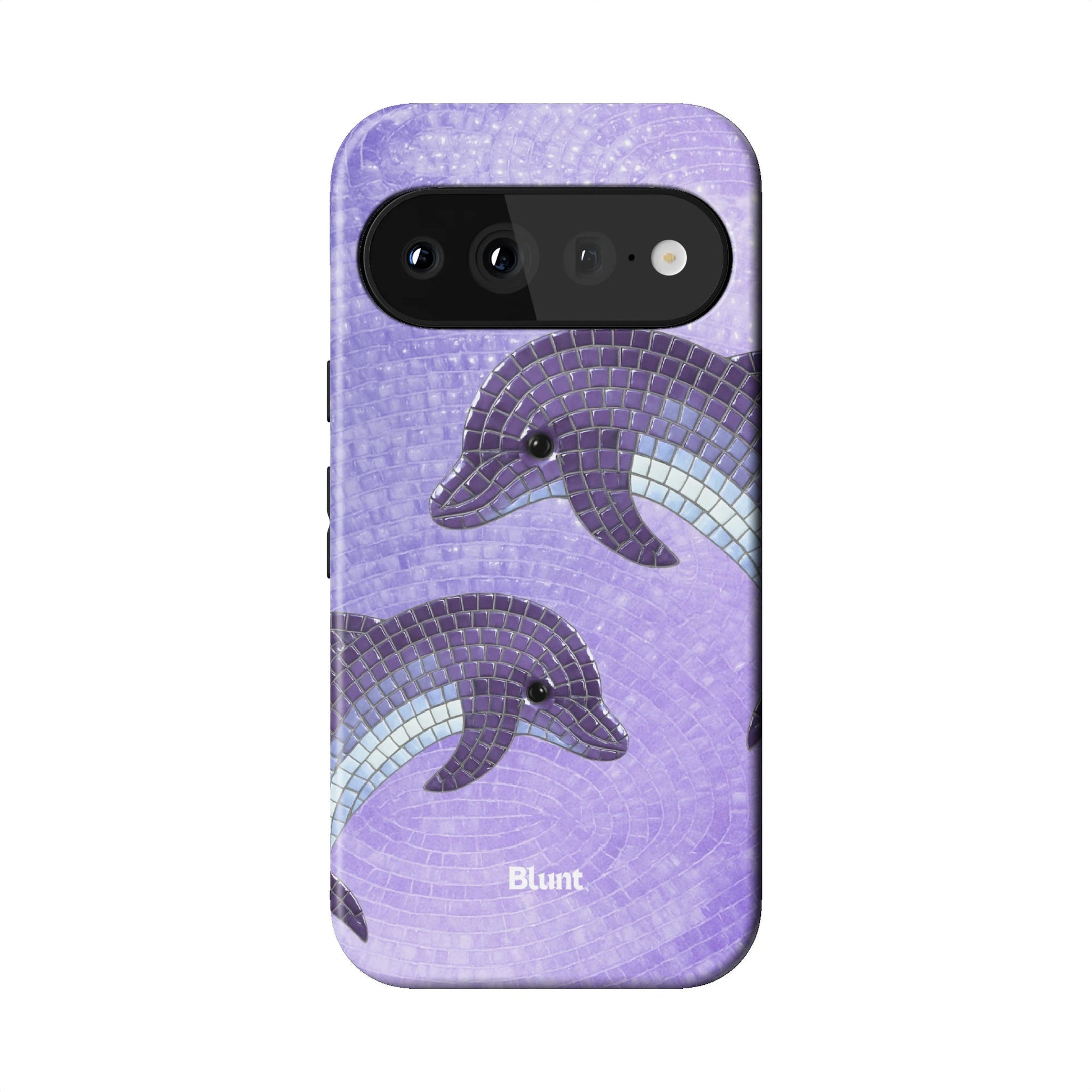 Purple Delphine Pixel Case - Blunt Cases