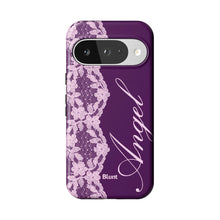 Purple Lace Angel Pixel Case