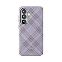 Purple Plaid Samsung Case