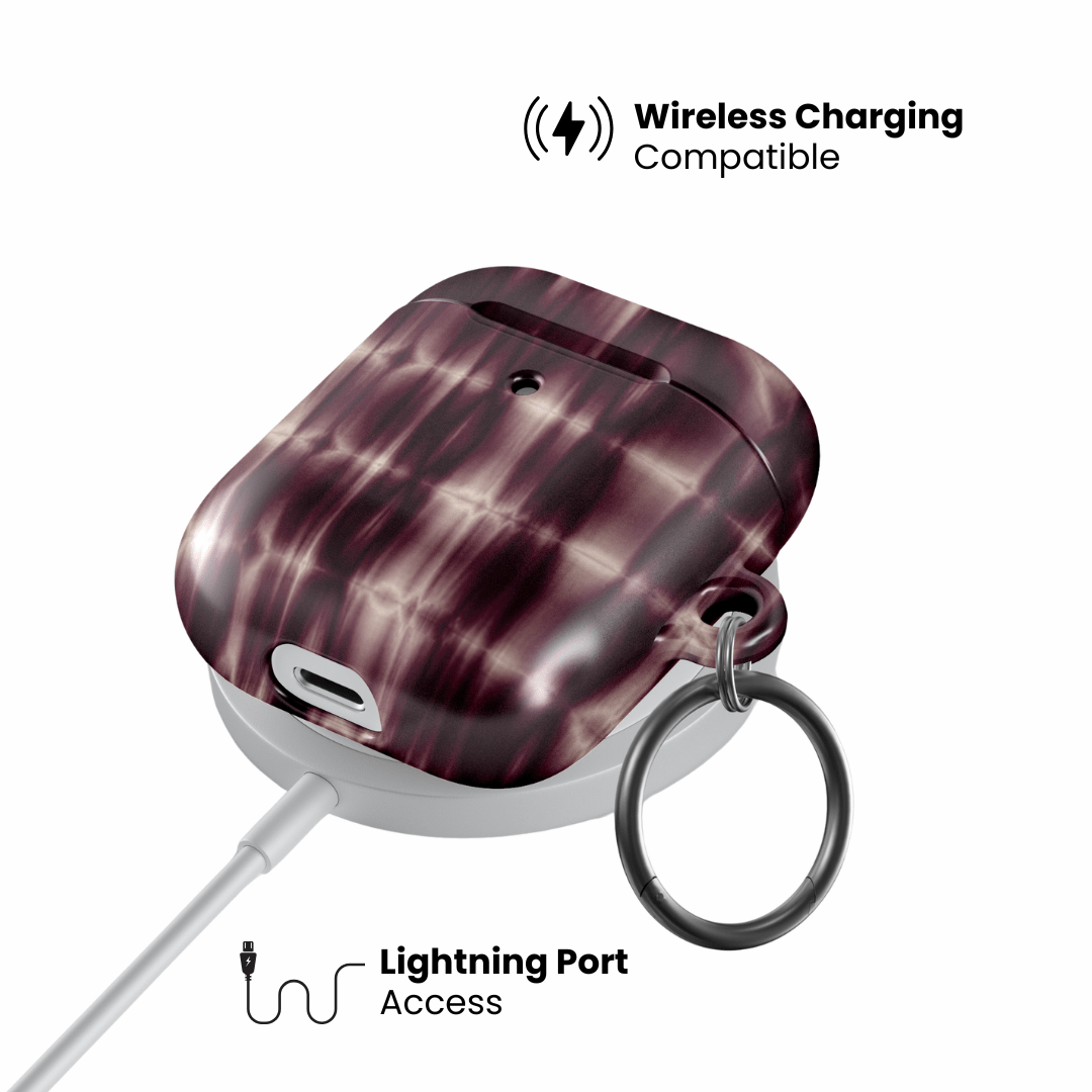 Purple Ripple AirPod Case - Blunt Cases