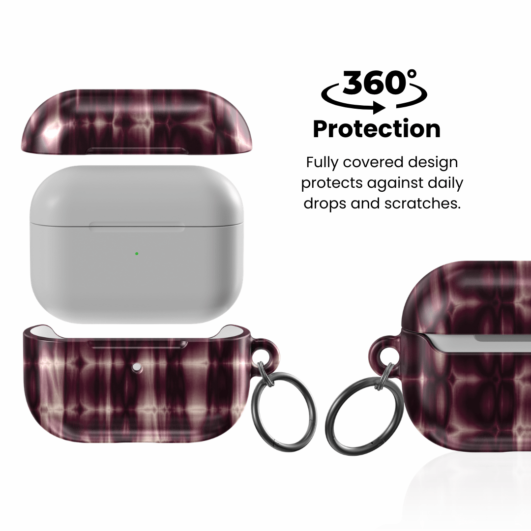 Purple Ripple AirPod Case - Blunt Cases