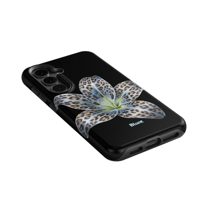 Blue-Leopard-Bloom-samsung-case-Galaxy S24-2