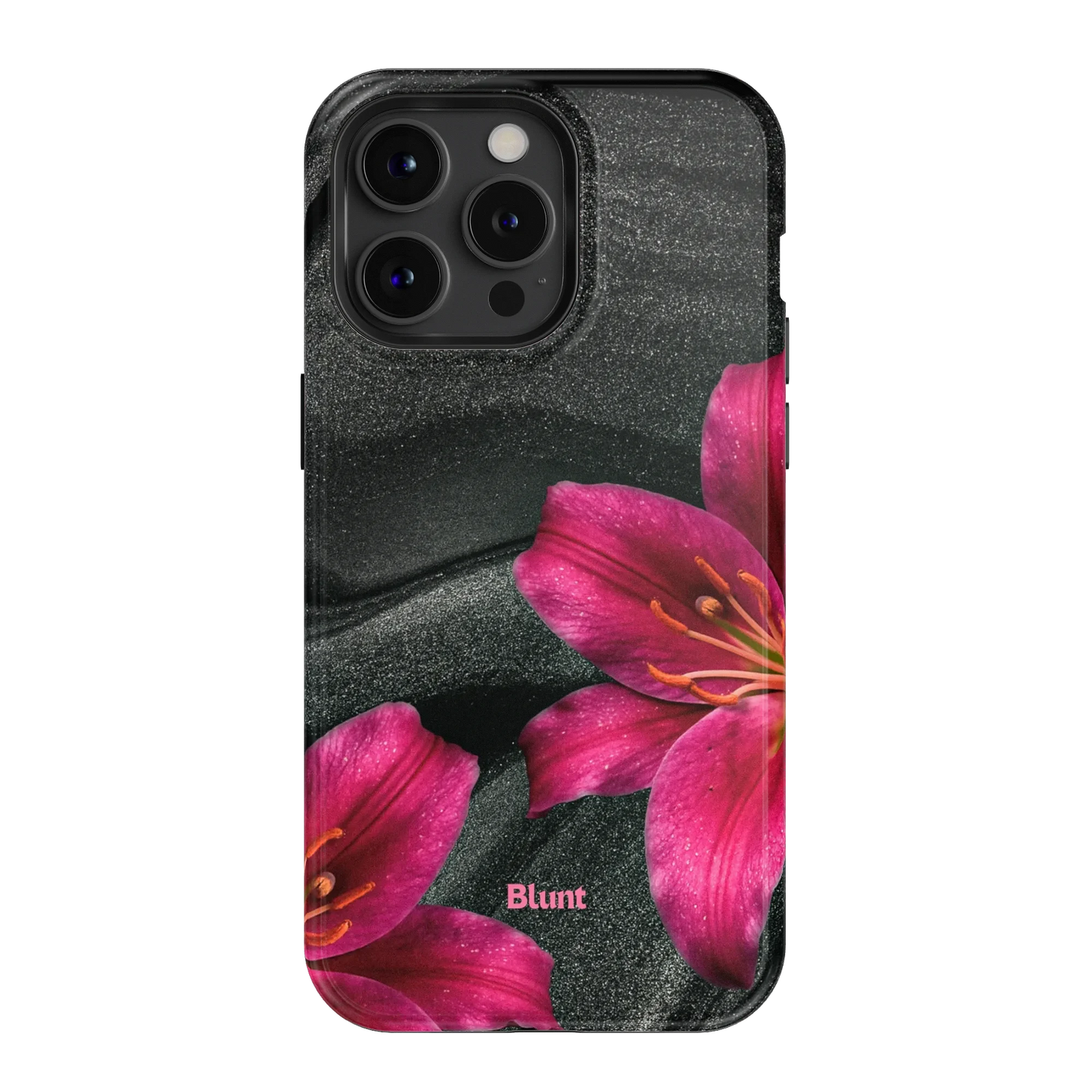 Midnight Petals iPhone Case