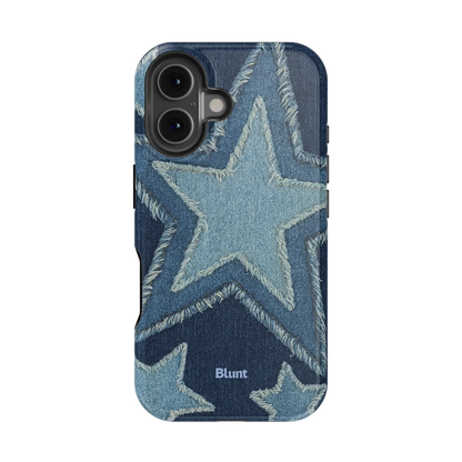 Denim Star iPhone Case
