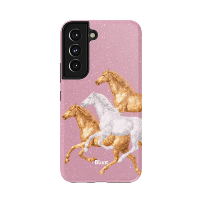Pink-Gallops-samsung-case-S22-1