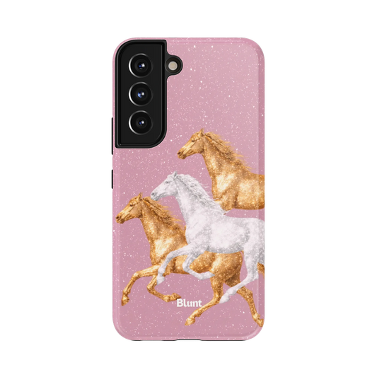Pink-Gallops-samsung-case-S22-1